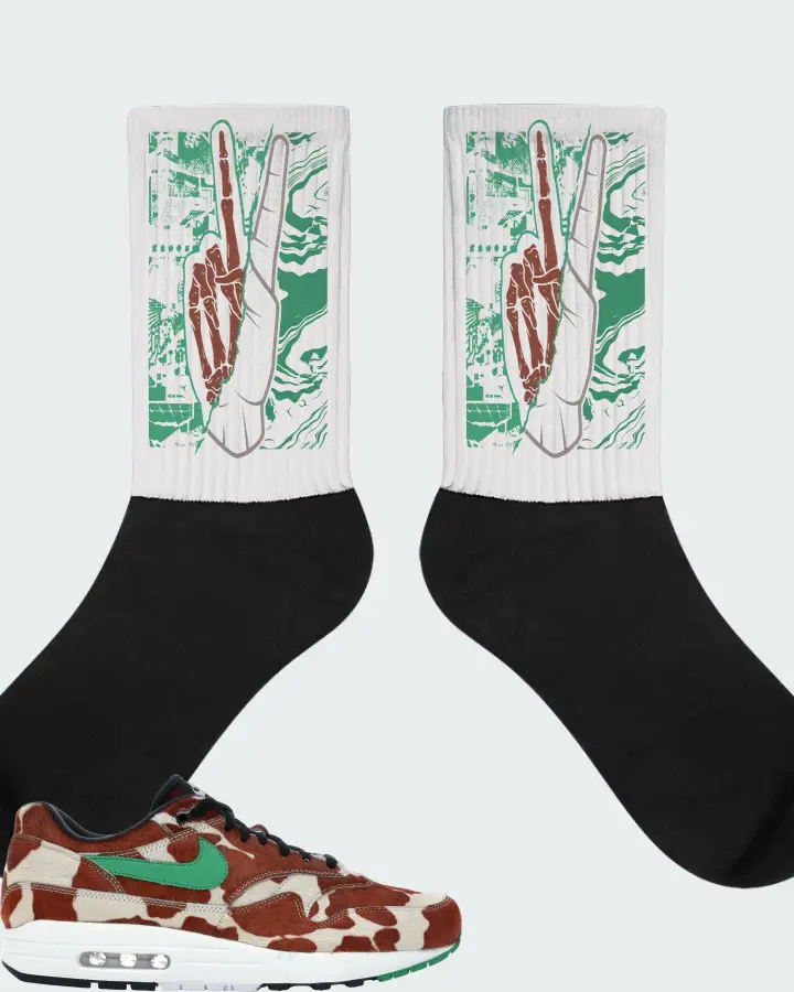 Nike Air Max 1 Sneaker Matching Socks - Peace of mind