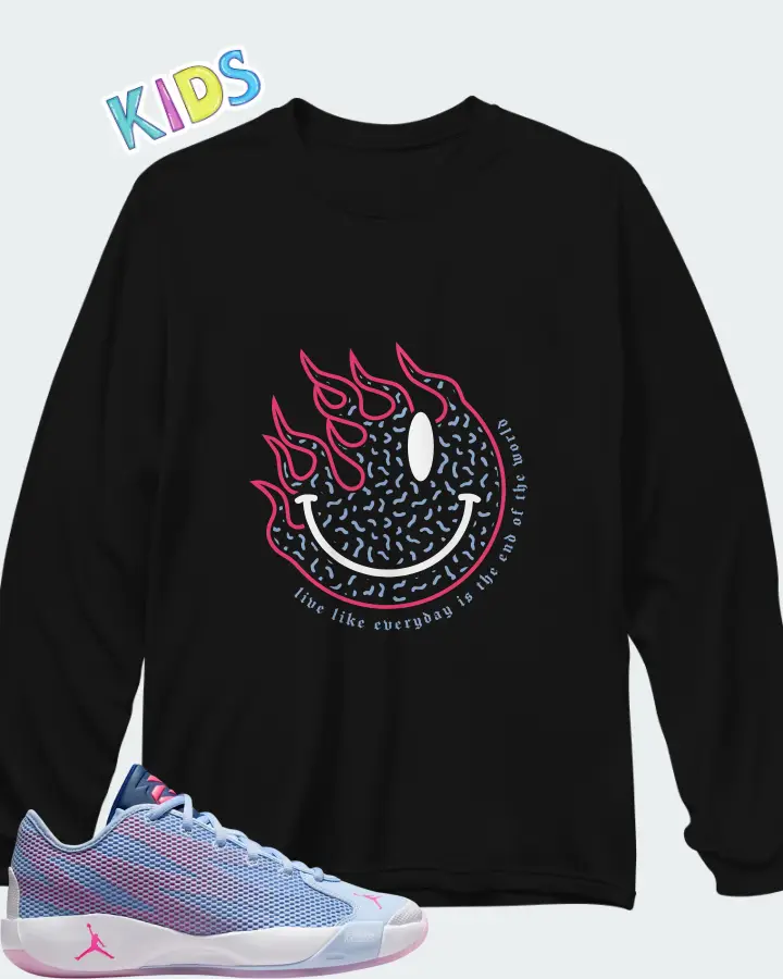 Air Jordan Luka .77 Familia Matching Kid's Long Sleeve T-Shirt