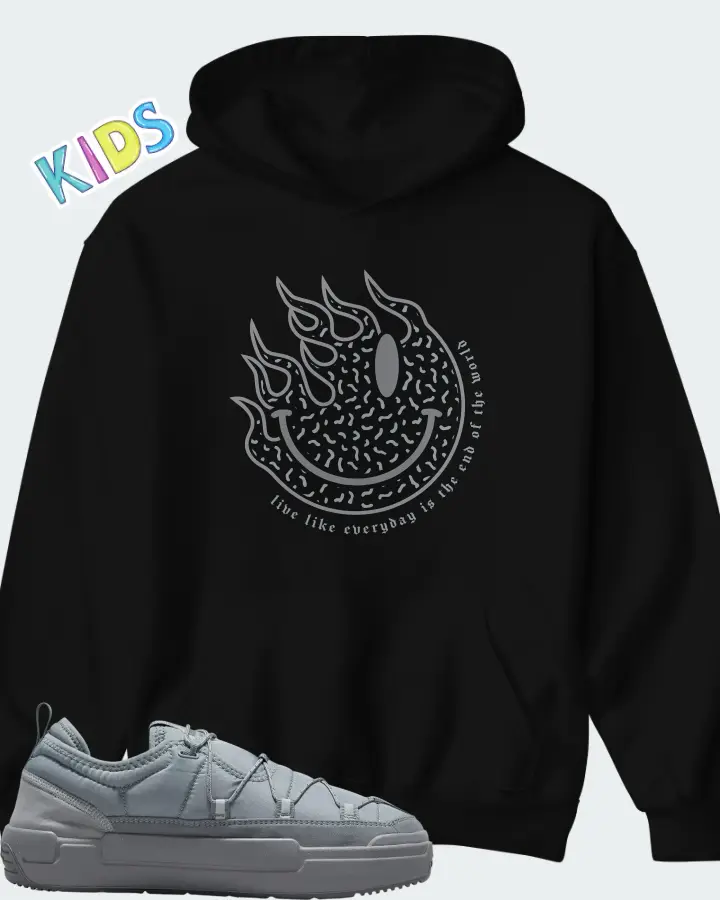 Nike Offline Pack Cool Grey Matching Kid's Hoodie