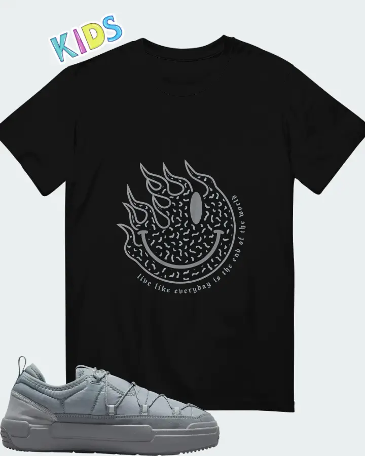 Nike Offline Pack Cool Grey Matching Kid's T-Shirt