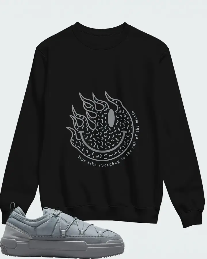 Nike Offline Pack Cool Grey Matching Sweatshirt