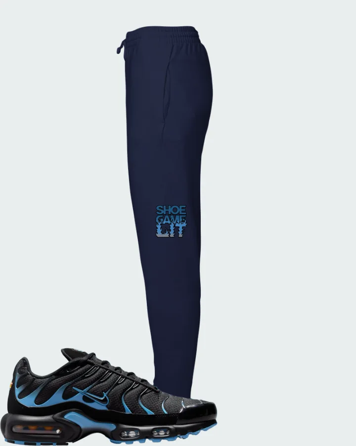 Nike Air Max Plus Black University Blue (2022) Matching Joggers