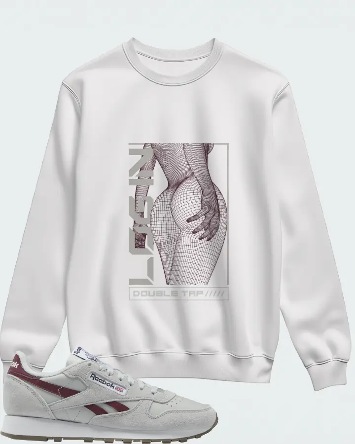 Sweatshirt in White