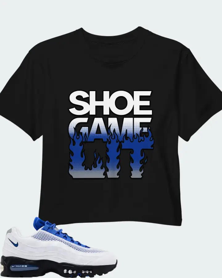 Nike Air Max 95 Total 90 Racer Blue Matching Crop Top