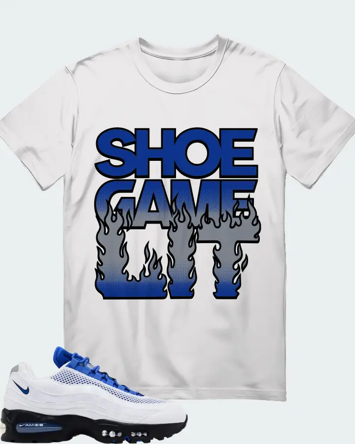 Nike Air Max 95 Total 90 Racer Blue Matching T-Shirt