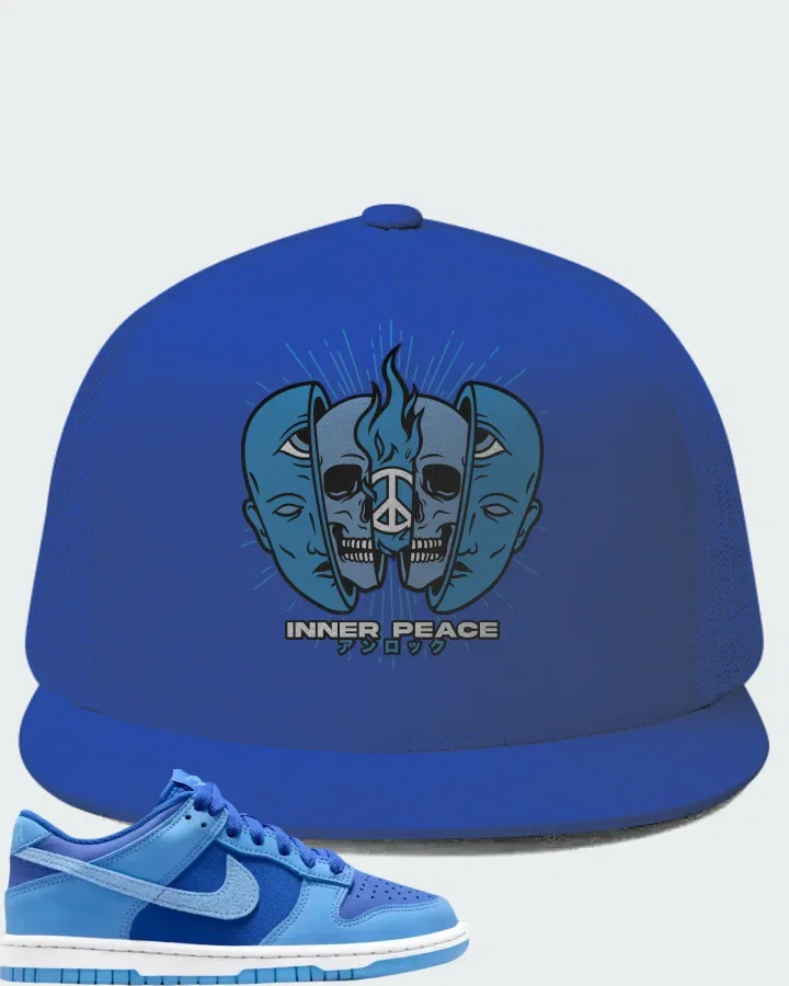 Dunk Low SE Game Royal University Blue Matching Hat