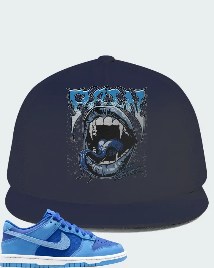 Dunk Low SE Game Royal University Blue Matching Hat