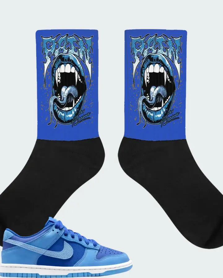 Dunk Low SE Game Royal University Blue Matching Socks
