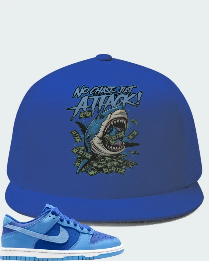 Dunk Low SE Game Royal University Blue Matching Hat