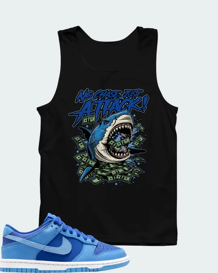 Dunk Low SE Game Royal University Blue Matching Tank Top