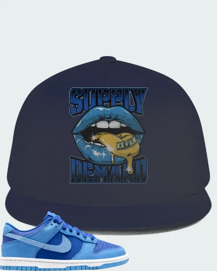 Dunk Low SE Game Royal University Blue Matching Hat