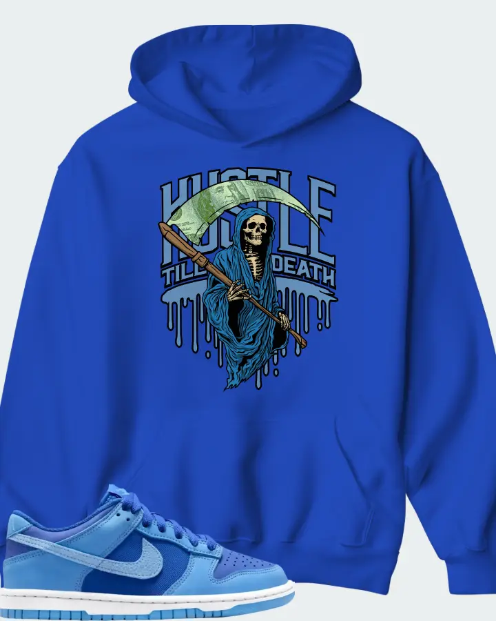 Dunk Low SE Game Royal University Blue  Matching Hoodie