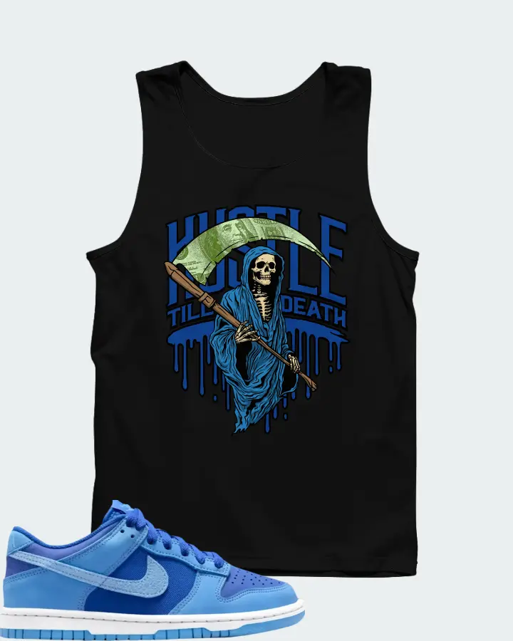 Dunk Low SE Game Royal University Blue  Matching Tank Top