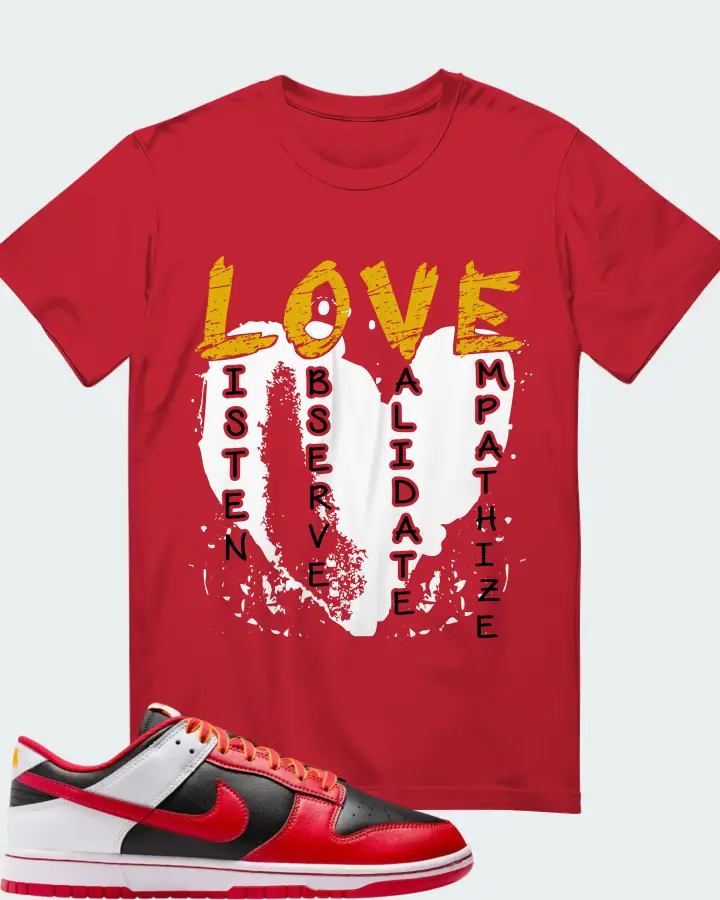 LOVE Listen Observe Validate Empathize