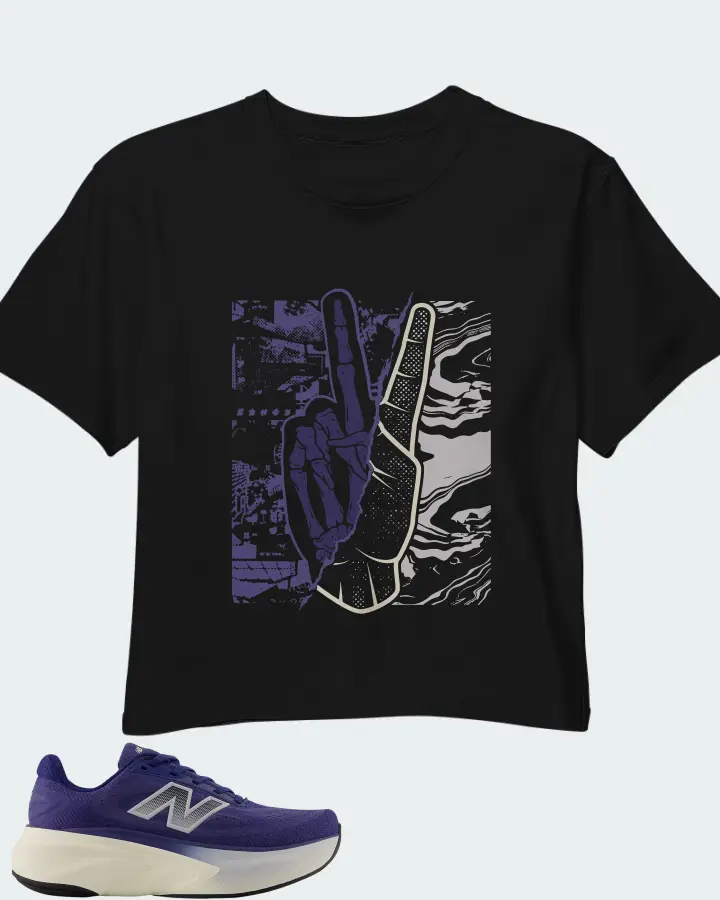 New Balance Fresh Foam X More v6 Dream State Matching Crop Top