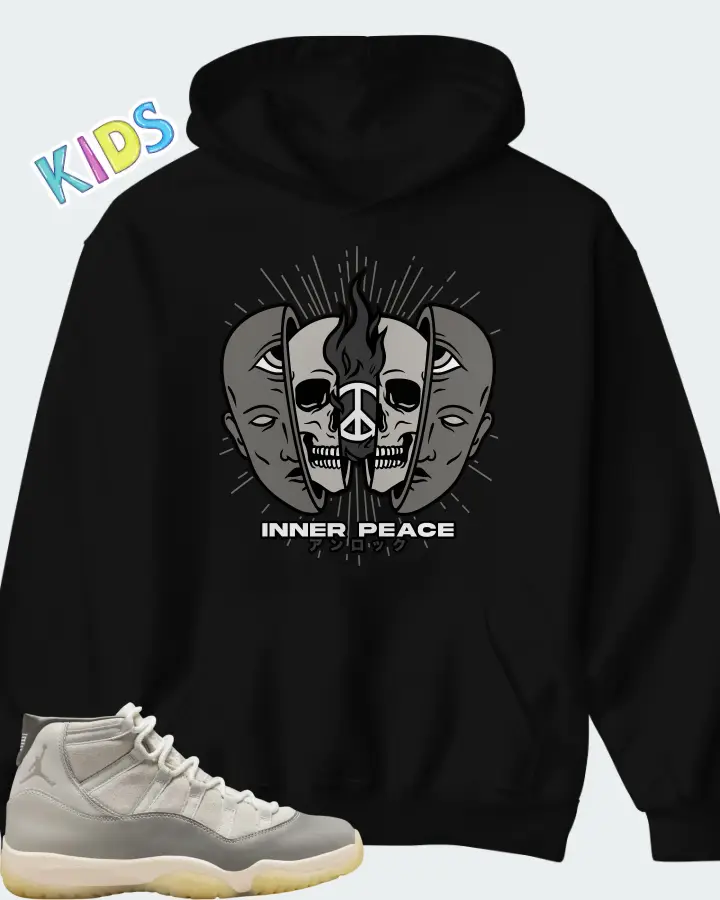 Jordan 11 Retro Tokyo Matching Kid's Hoodie