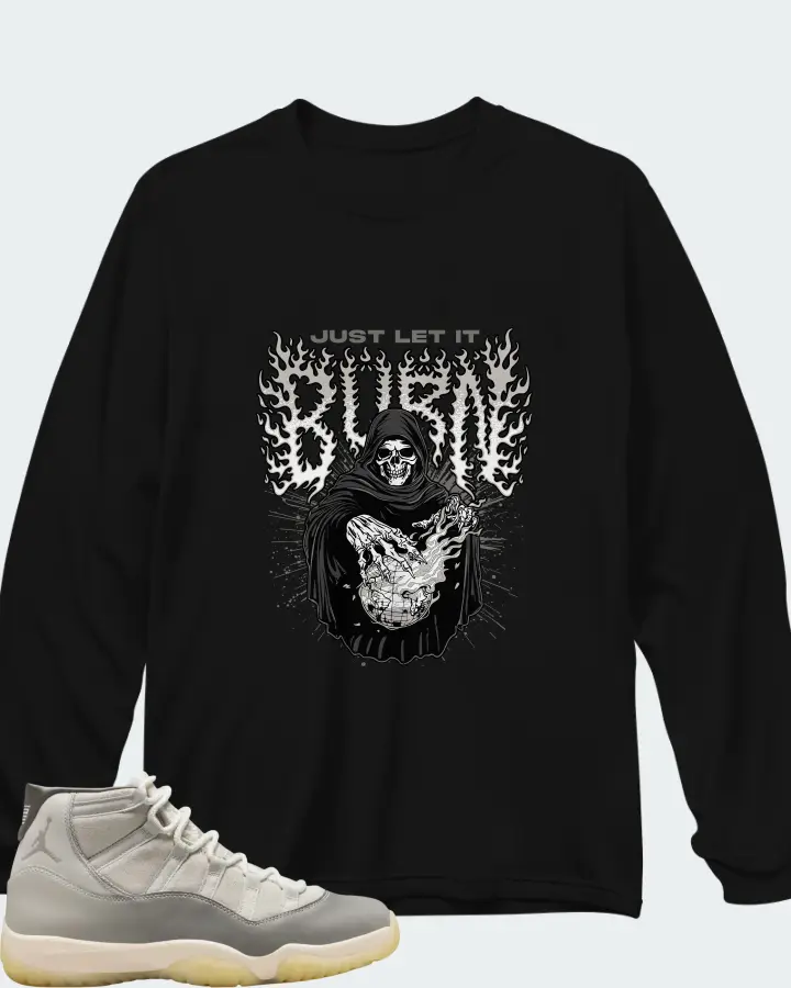 Jordan 11 Retro Tokyo Matching Long Sleeve T-Shirt
