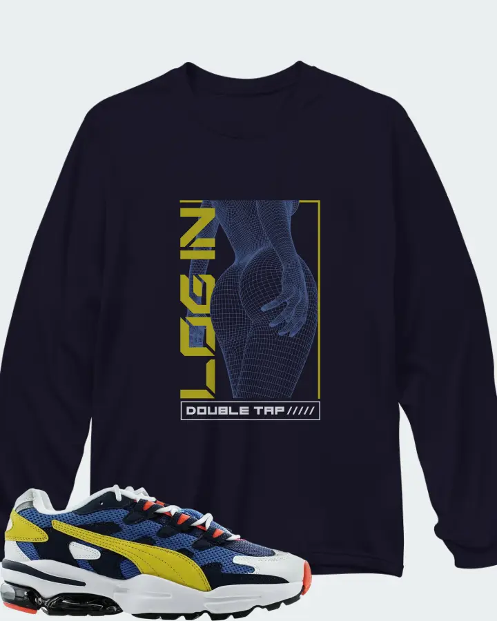 Long Sleeve T-Shirt in Navy