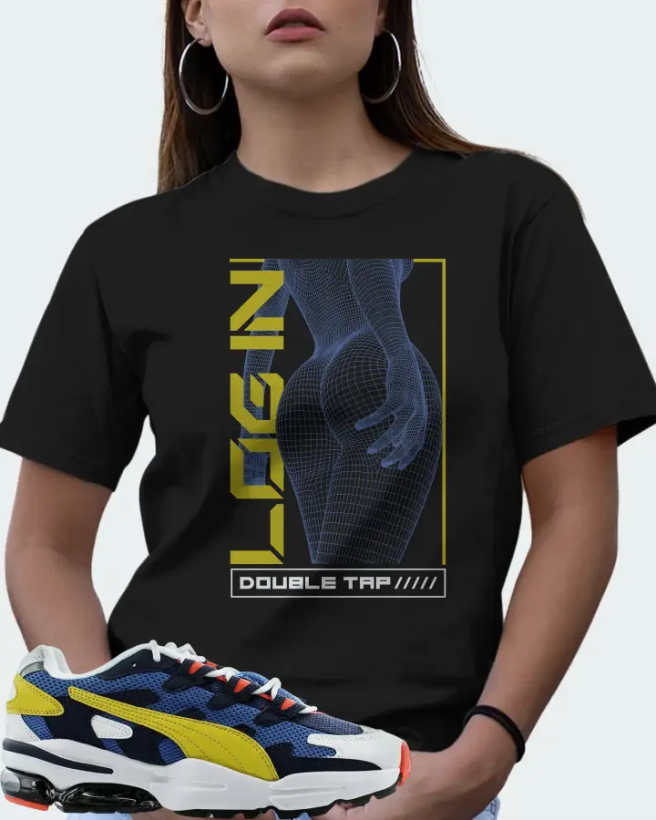 Puma Cell Phase Galaxy Blue  Sneaker Matching Black T-Shirt (LOGIN) - View 7