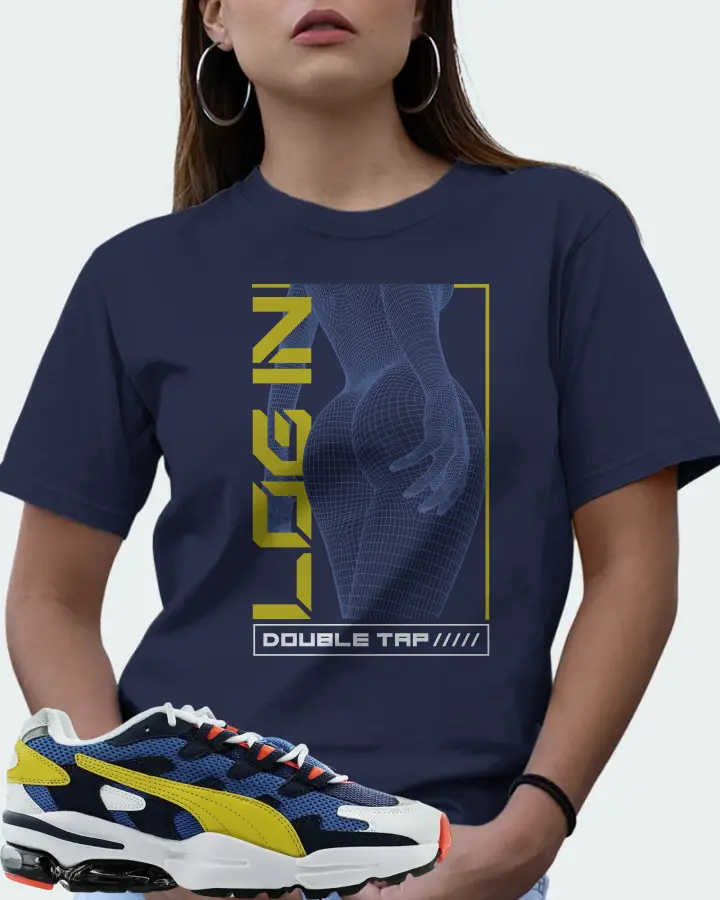 Puma Cell Phase Galaxy Blue  Sneaker Matching Navy T-Shirt (LOGIN) - View 7