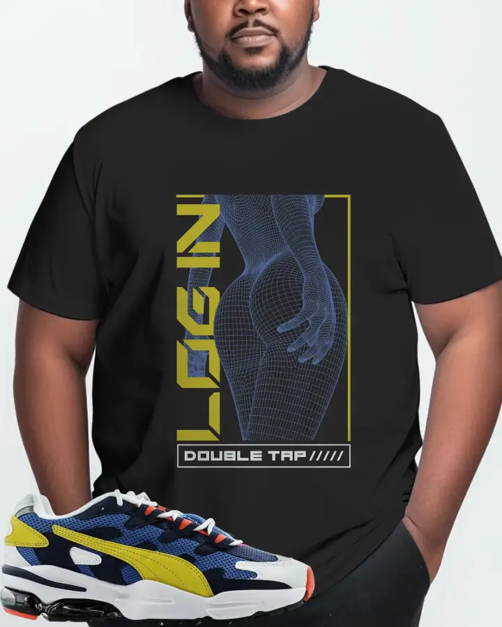 Puma Cell Phase Galaxy Blue  Sneaker Matching Black T-Shirt (LOGIN) - View 10