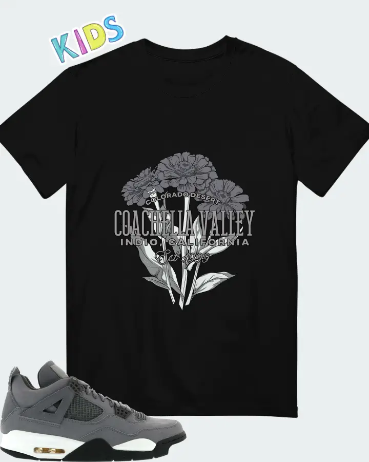 Air Jordan CP3 IV T23 Wolf Grey Maize Matching Kid's T-Shirt