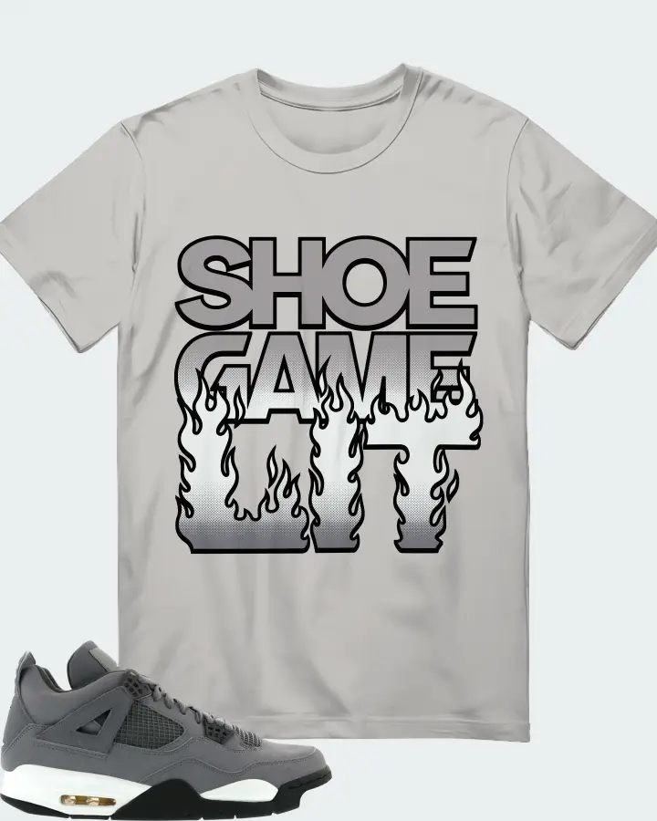 Air Jordan CP3 IV T23 Wolf Grey Maize Matching T-Shirt