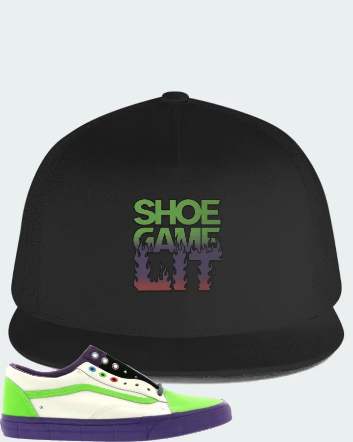 Vans Old Skool Sneaker Matching Black Hat - Shoe Game Lit Refreshed