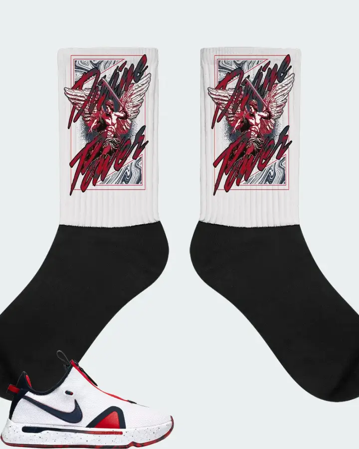 Socks in White