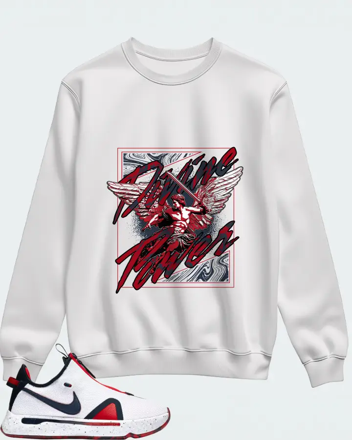 Sweatshirt in White