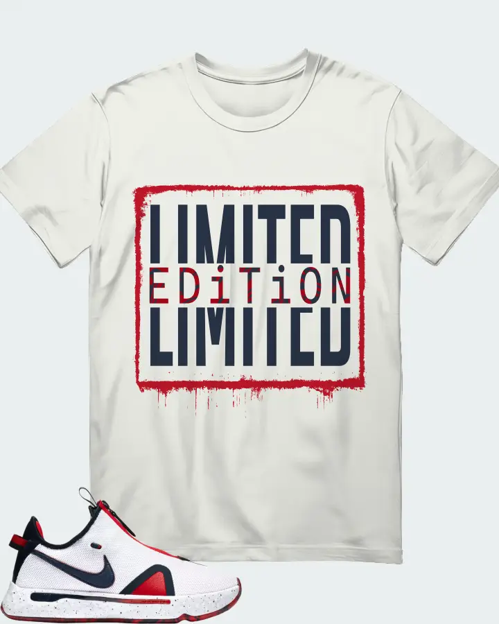 Nike PG 4 Sneaker Matching Ash T-Shirt - LIMITED EDITION