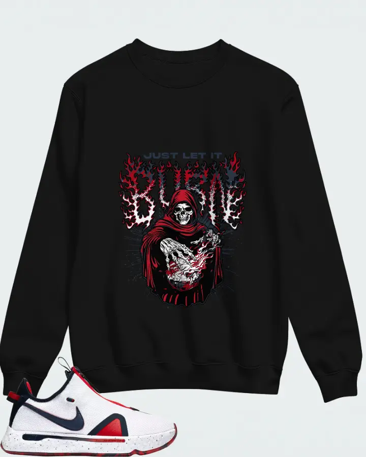 Sweatshirt in Black