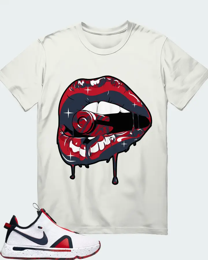 Nike PG 4 Sneaker Matching Ash T-Shirt - Kiss of Death