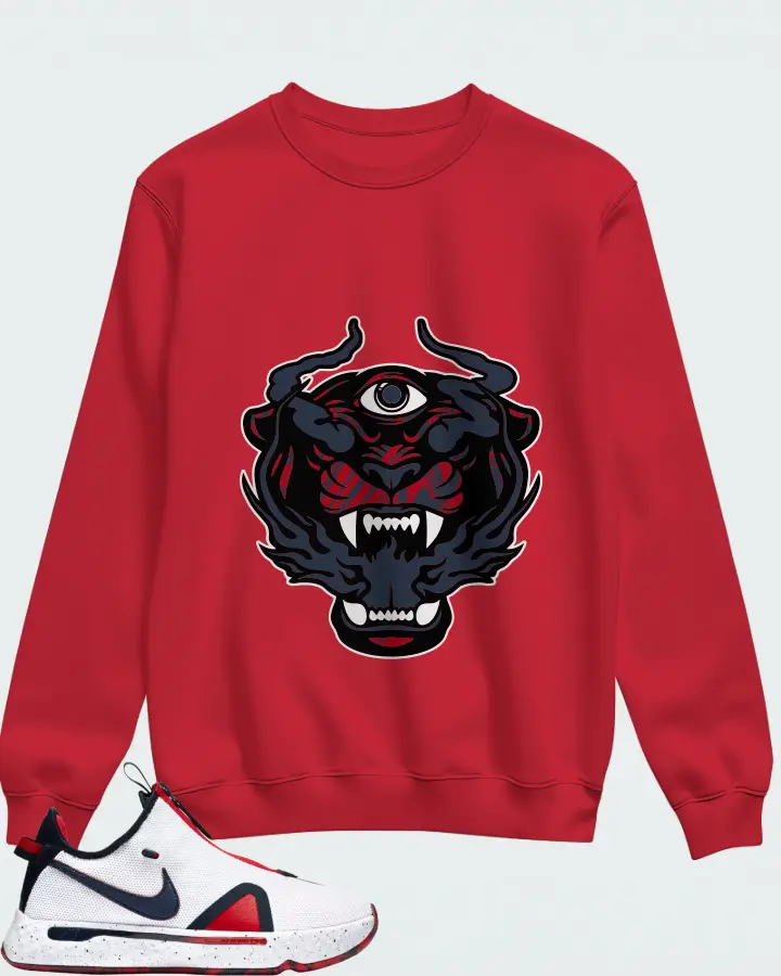Sweatshirt in Red