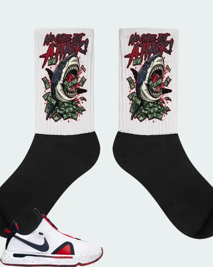 Socks in White