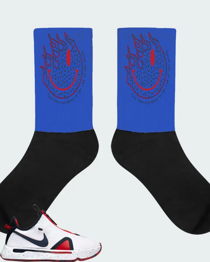 Socks in Royal Blue