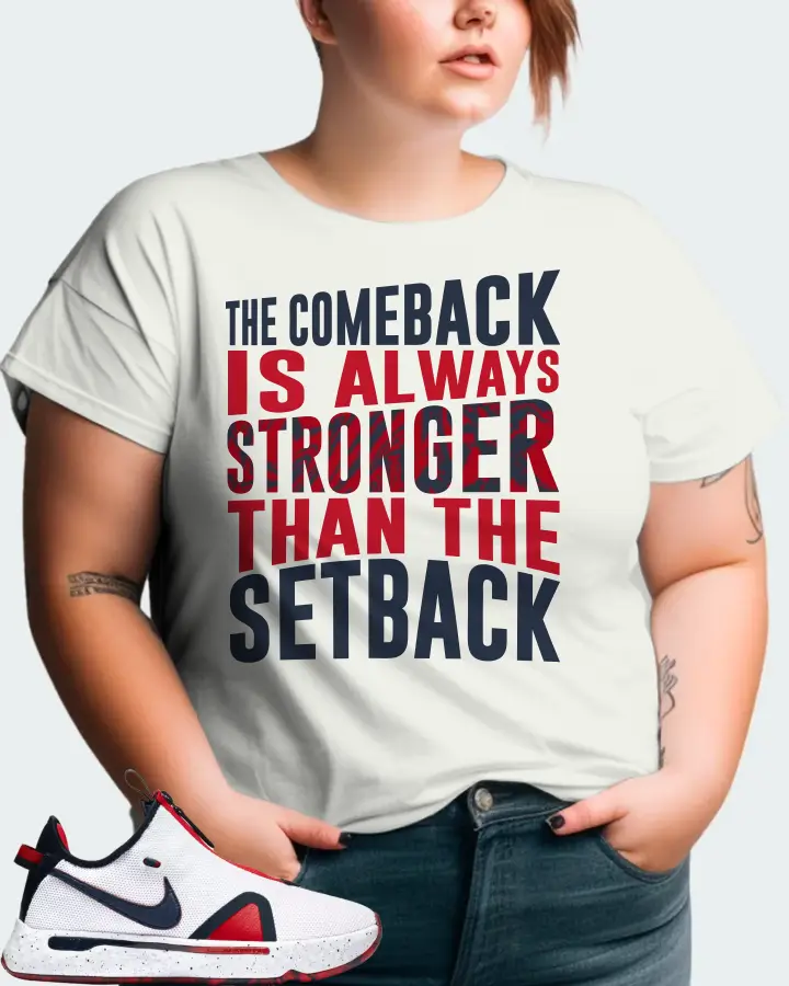 Nike PG 4 Sneaker Matching Ash T-Shirt (The Comeback) - View 11