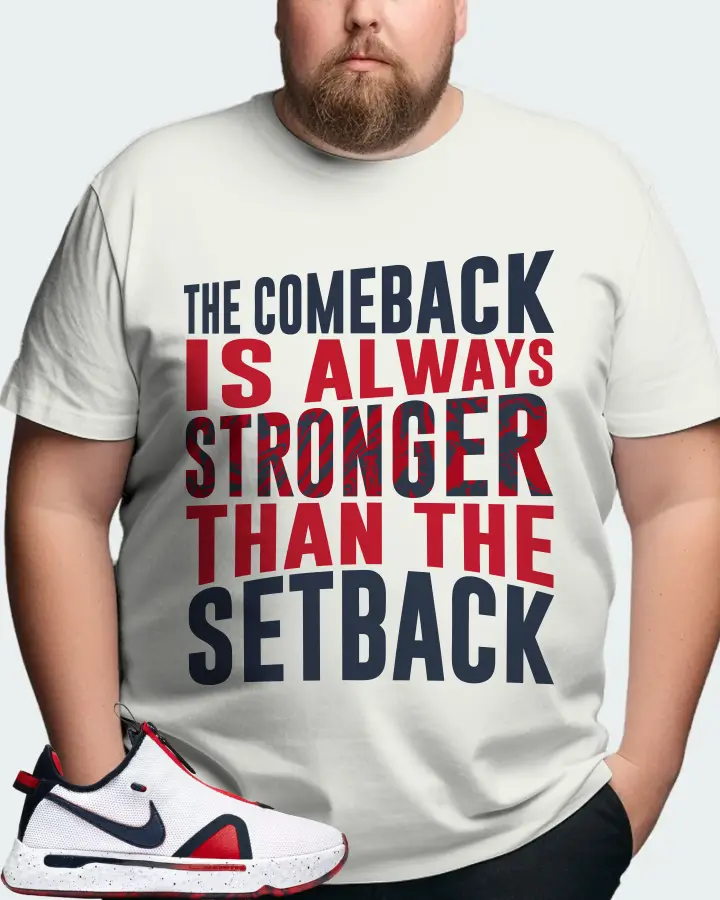 Nike PG 4 Sneaker Matching Ash T-Shirt (The Comeback) - View 8