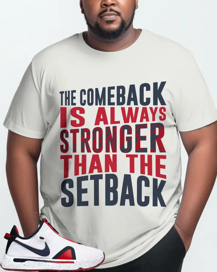 Nike PG 4 Sneaker Matching Ash T-Shirt (The Comeback) - View 10