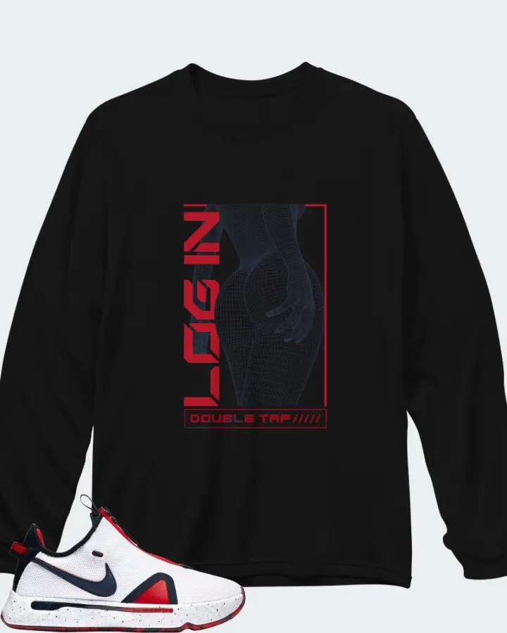 Long Sleeve T-Shirt in Black