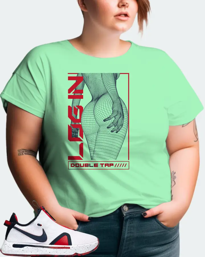 Nike PG 4 Sneaker Matching Fresh Mint T-Shirt (LOGIN) - View 11