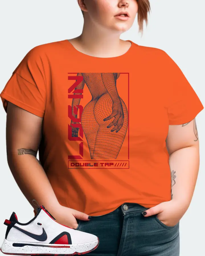 Nike PG 4 Sneaker Matching Orange T-Shirt (LOGIN) - View 11