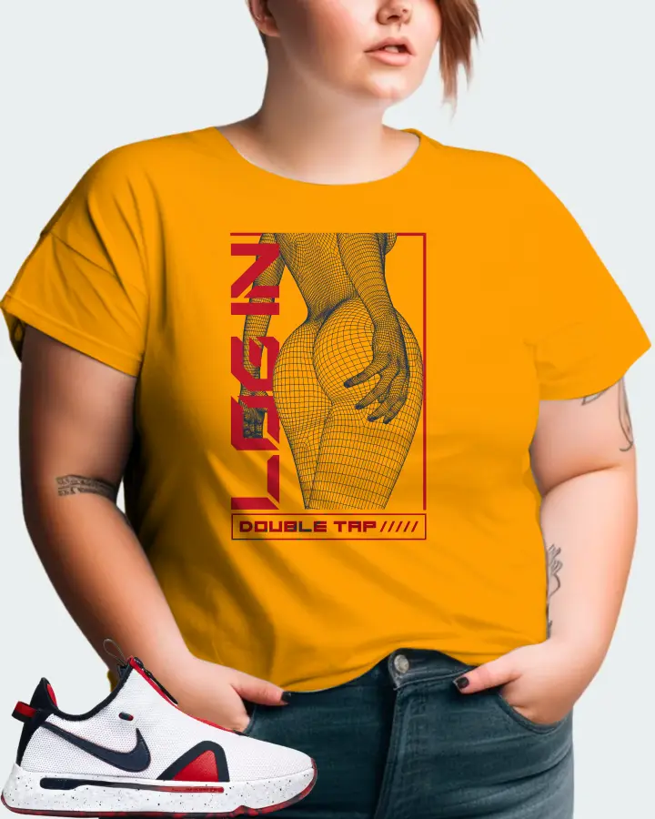 Nike PG 4 Sneaker Matching Gold T-Shirt (LOGIN) - View 11