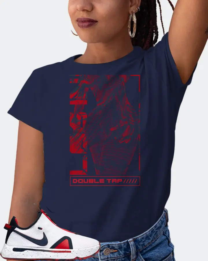 Nike PG 4 Sneaker Matching Navy T-Shirt (LOGIN) - View 5