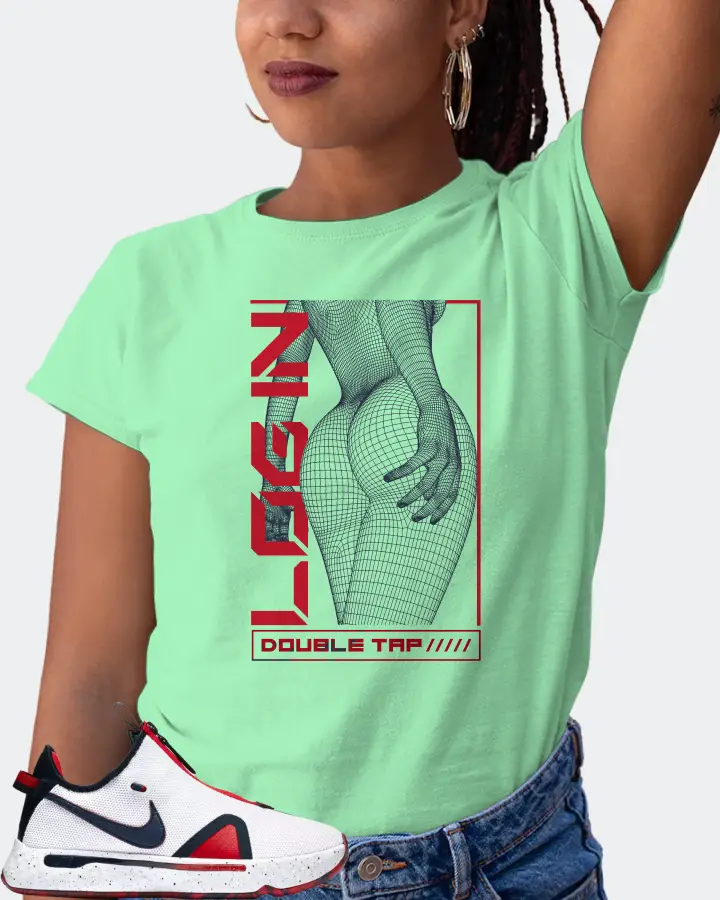 Nike PG 4 Sneaker Matching Fresh Mint T-Shirt (LOGIN) - View 5