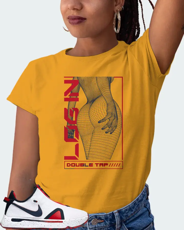 Nike PG 4 Sneaker Matching Mustard T-Shirt (LOGIN) - View 5