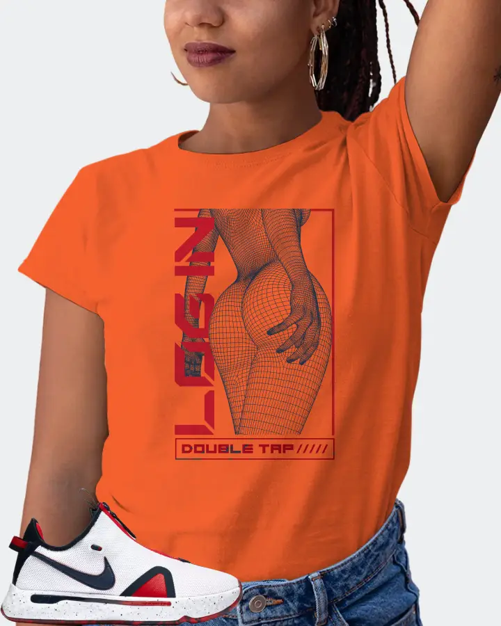 Nike PG 4 Sneaker Matching Orange T-Shirt (LOGIN) - View 5