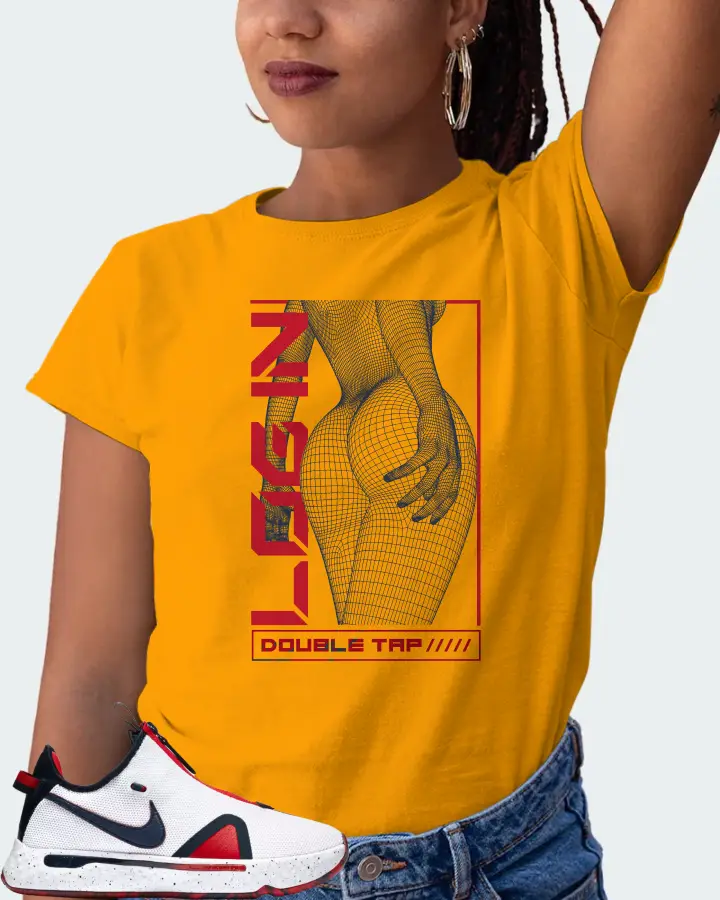 Nike PG 4 Sneaker Matching Gold T-Shirt (LOGIN) - View 5