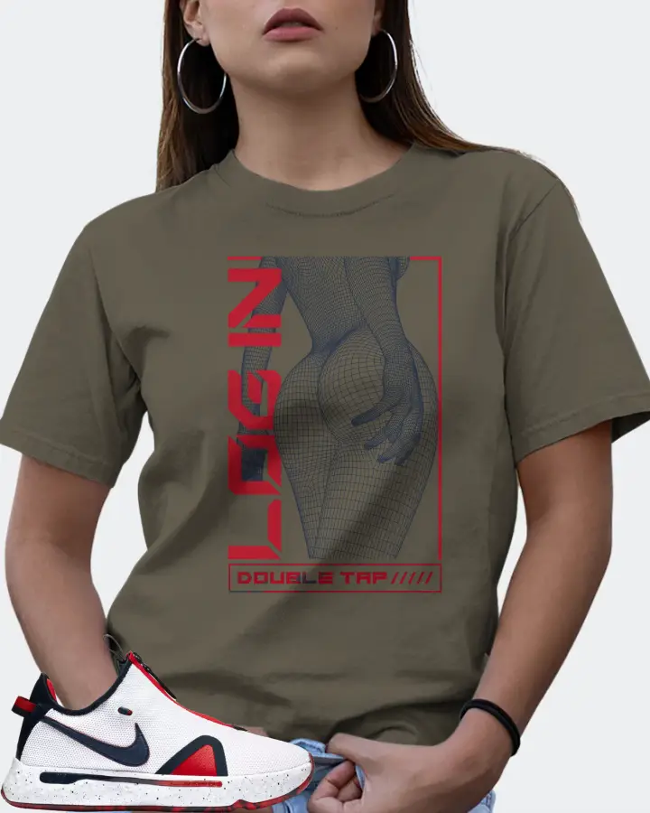 Nike PG 4 Sneaker Matching Army T-Shirt (LOGIN) - View 7