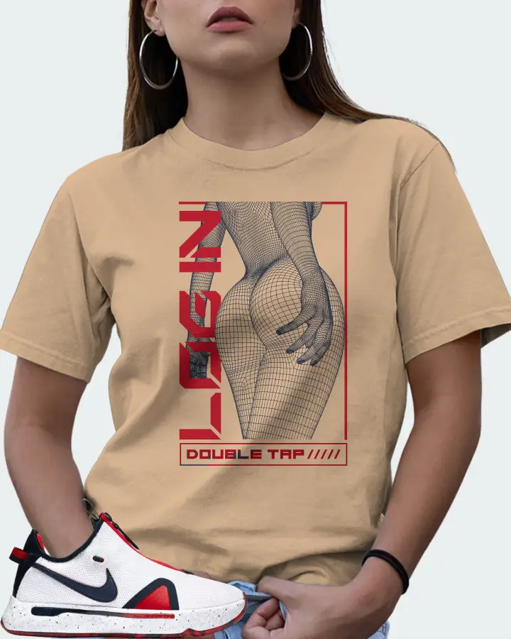 Nike PG 4 Sneaker Matching Cream T-Shirt (LOGIN) - View 7